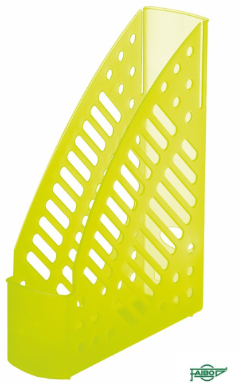 PORTE-REVUES JAUNE TRANSPARENT