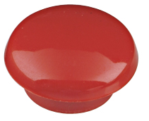 PAQUET 4 AIMANTS 30MM ROUGE