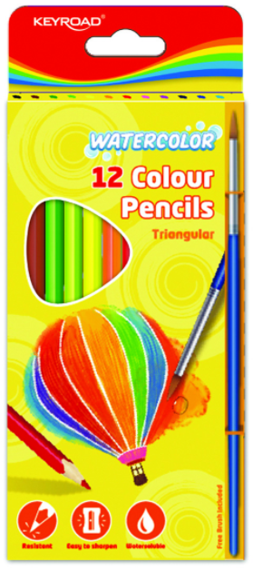 ETUI 12 CRAYONS AQUARELLABLE 