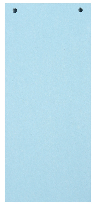 100 FICHES INTERCALAIRES 105X240 COULEUR BLEU C