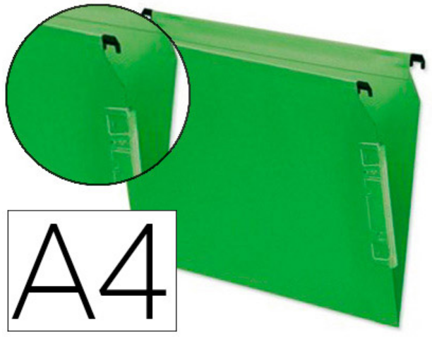 PAQUET 25 DOS SUSPENDU FD V ARMOIRE VERT