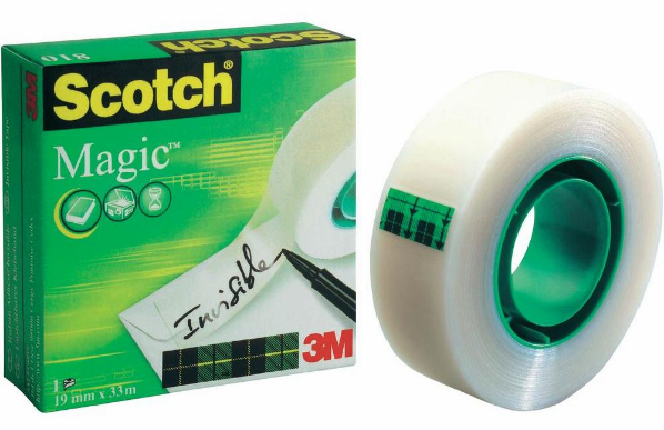 RUBAN ADHESIF SCOTCH MAGIC 810 19MMX33M - 19x33