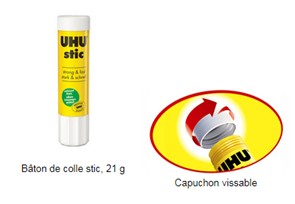 BATON COLLE UHU STICK 21 GRS