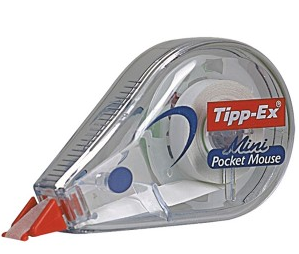 RUBAN CORRECTEUR TIPP-EX MINI POCKET MOUSE 5 MM X 6 M