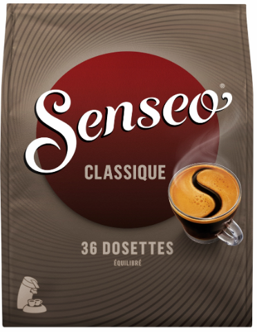 PAQUET 36 DOSETTES SENSEO CLASSIQUE