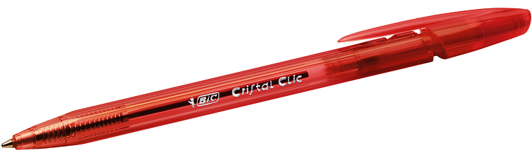 BIC CRISTAL CLIC ROUGE