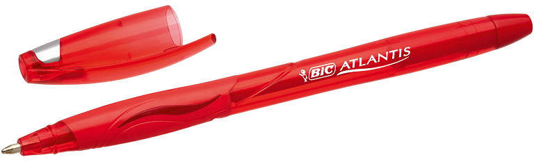 BIC ATLANTIS STIC ROUGE