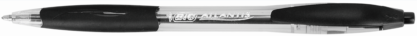 STYLO BILLE RETRACTABLE ATLANTIS NOIR