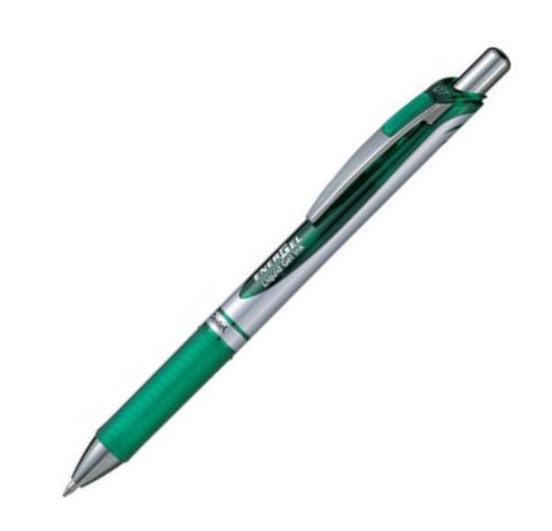 STYLO ROLLER RETRACTABLE ENERGEL BL77 VERT