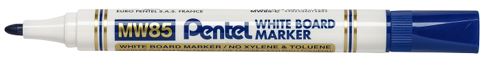 MARQUEUR TABLEAU BLANC PENTEL MW85 OGIVE BLEU