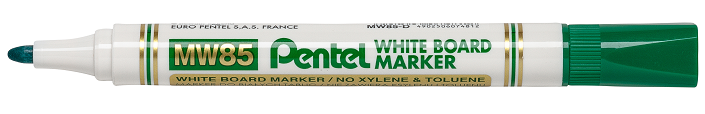 MARQUEUR TABLEAU BLANC PENTEL MW85 OGIVE VERT