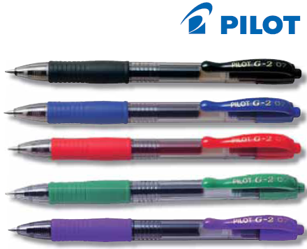 PILOT G2 07 BLEU NUIT