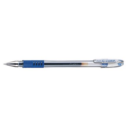 STYLO BILLE G1 GRIP BLEU