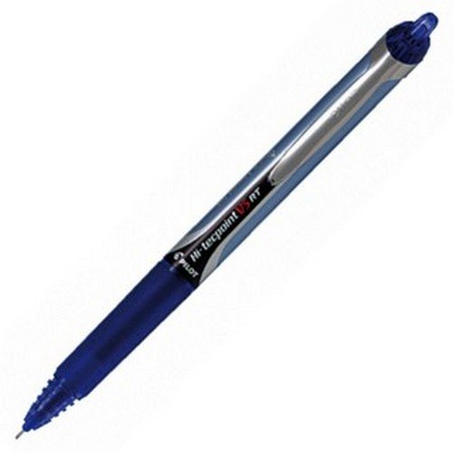 FEUTRE PILOT V5 0.5MM  RET BLEU