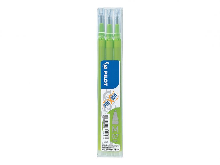 SET 3 RECHARGES FRIXION VERT CITRON