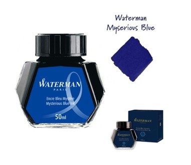 FLACON ENCRE WATERMAN BLEU