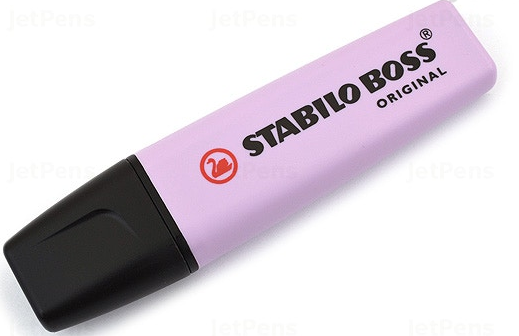 SURLIGNEUR STABILO BOSS PASTEL LILAS