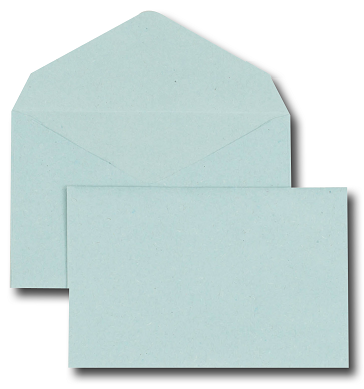 1000 ENVELOPPES P/ELECT.90X140 Bleu 64G PNG