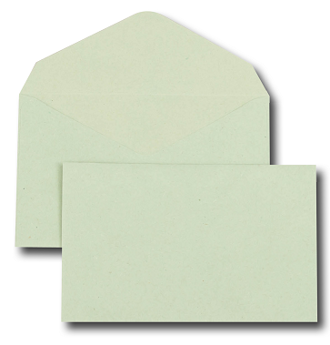 1000 ENVELOPPES P/ELECT.90X140 VERT64G PNG