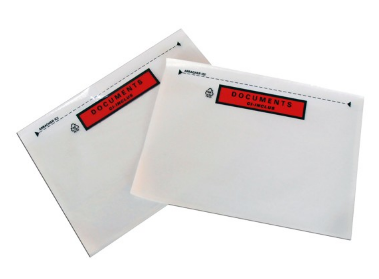 1000 POCHETTES AUTOADHESIVES PORTE-DOCUMENTS - 162 x 114 mm