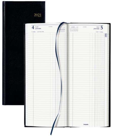 Recharge Agenda 2024 EXACOMPTA Exatime 21 - 210x142mm - 1 semaine