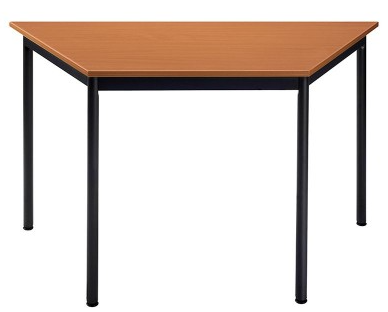 TABLE REUNION TRAPEZOIDALE L120XP60X60 CM 