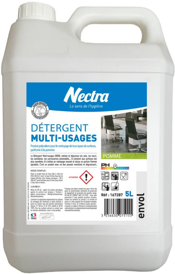 BIDON 5L NETTOYANT MENAGER ECOLOGIQUE