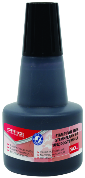 ENCRE A TAMPON 27ML NOIR