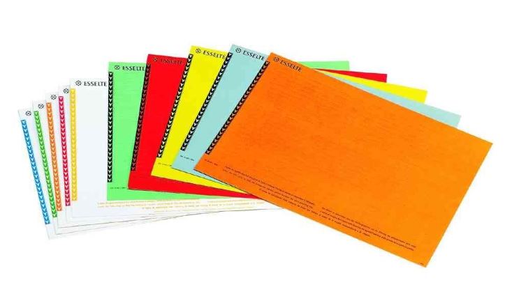 10 PLANCHES ETIQUETTES DOSSIERS SUSPENDUS TIROIR ASSORTIS