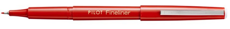 PILOT FEUTRE FINELINER 0.4MM ROUGE EXTRA FINE