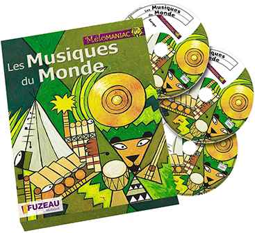 MUSIQUE DU MONDE - LIVRE + 3 CD