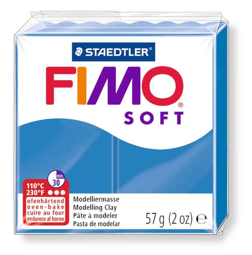 FIMO SOFT BLEU PACIFIQUE PAIN 57G