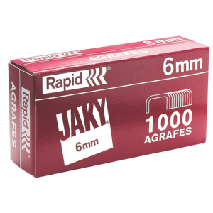 BOITE 1000 AGRAFES JAKY 6MM