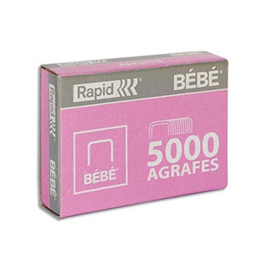 BOITE 5000 AGRAFES BEBE RAPID