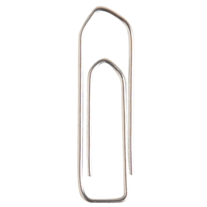 BOITE 100 ATTACHE-LETTRES/TROMBONES LETTRES 28MM