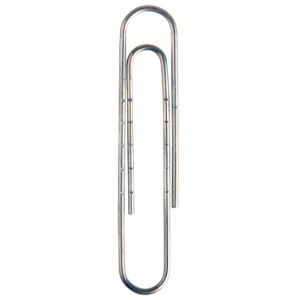 BOITE 100 ATTACHES-ONDULEES/TROMBONES 77MM