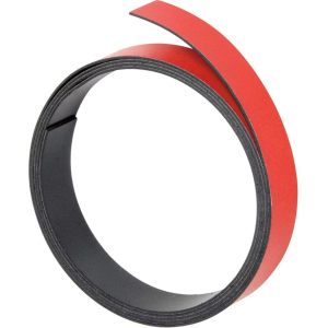 RUBAN MAGNETIQUE 10MMX1M ROUGE