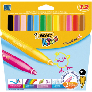 ETUI 12 FEUTRES VISACOLOR XL