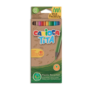 CARIOCA ECO 12 CRAYONS COULEURS