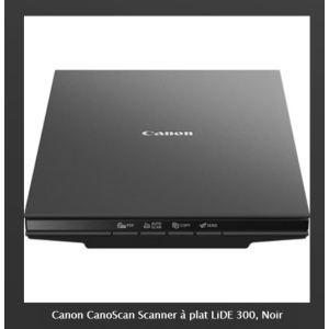 CANON SCANNER A PLAT NOIR LIDE 300 NOIR A4