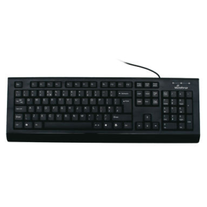 CLAVIER  MULTIMEDIA FILAIRE USB BLACK