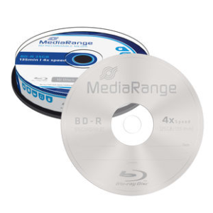 SPINDLE 10 DVD BLUE RAY BD-R 25GO