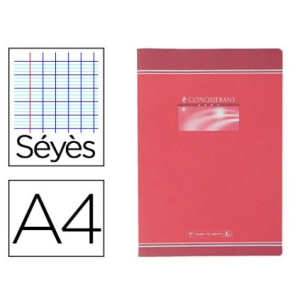 CAHIER PIQURE A4 192PG SEYES