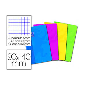 CARNET PIQURE  90X140 96P 5X5 90G