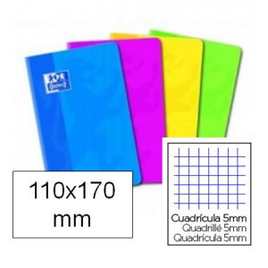 CARNET PIQURE 110X170 96PG 5X5 90G