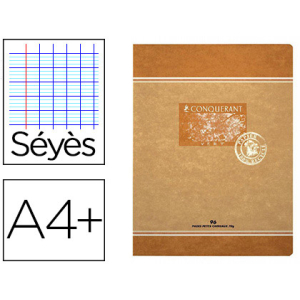 CAHIER PIQURE 240X320 96PG SEYES