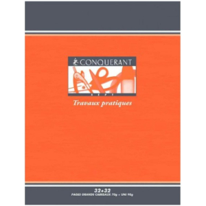 CAHIER PIQURE TRAVAUX PRATIQUES 170X220 64PG SEY/UNI