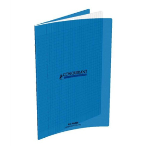 CAHIER PIQUE COUVERTURE POLYPRO A4 96P SEYES BLEU