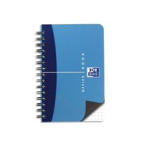 CARNET SPIRALE COUVERTURE POLYPRO 180P 11X17 5X5