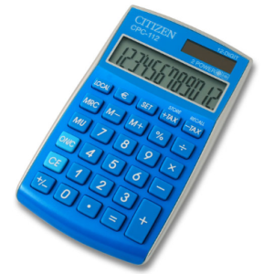MAC POCHE CITIZEN 8 CHIFFRES CPC112 BLEU
